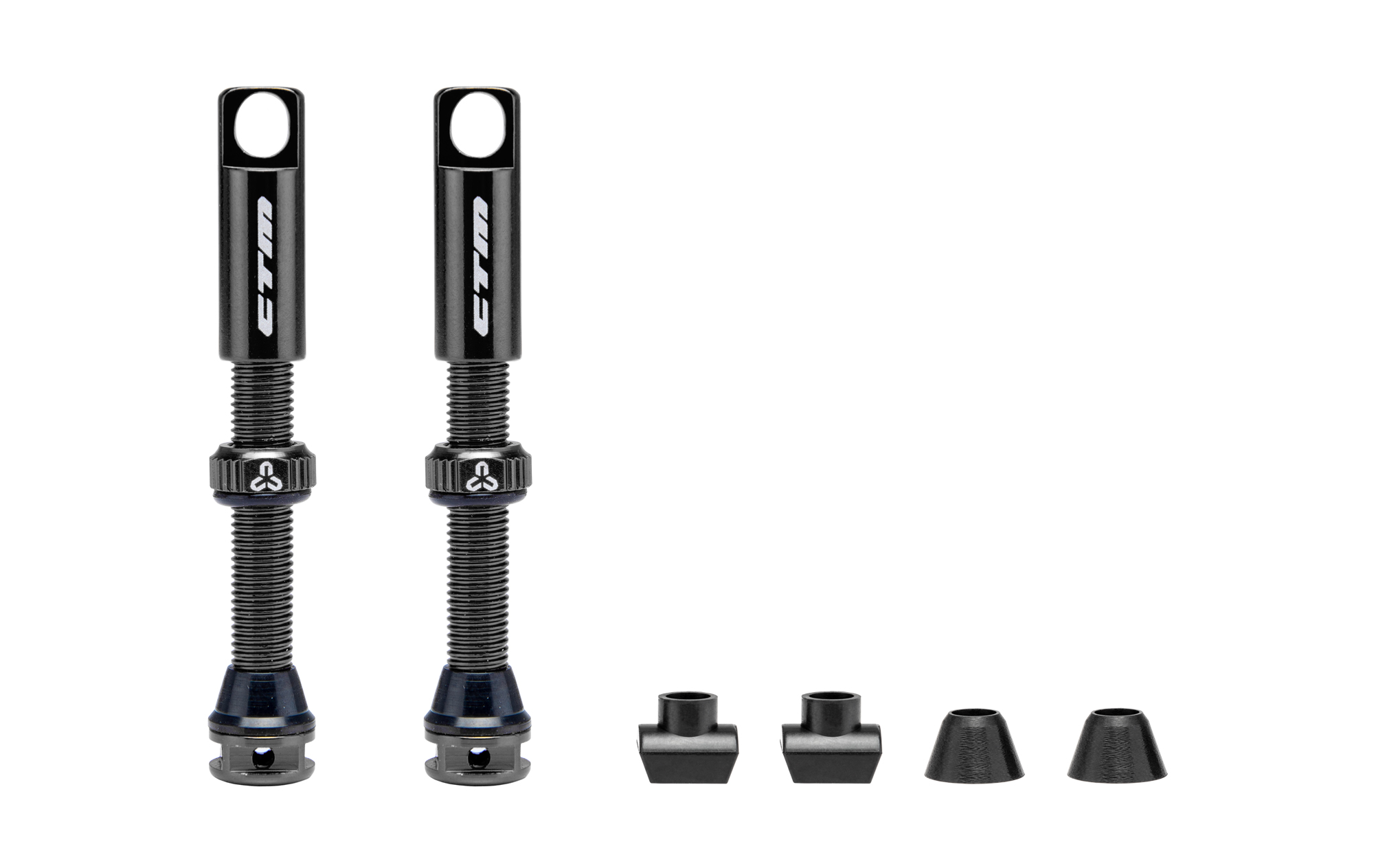 Bezdušový ventil CTM, 44mm, čierny