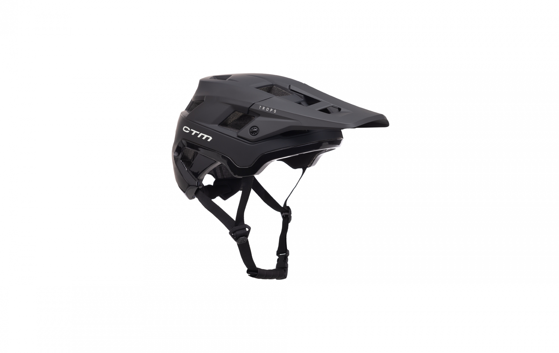 Prilba CTM Trops, čierna, M (57-59cm)