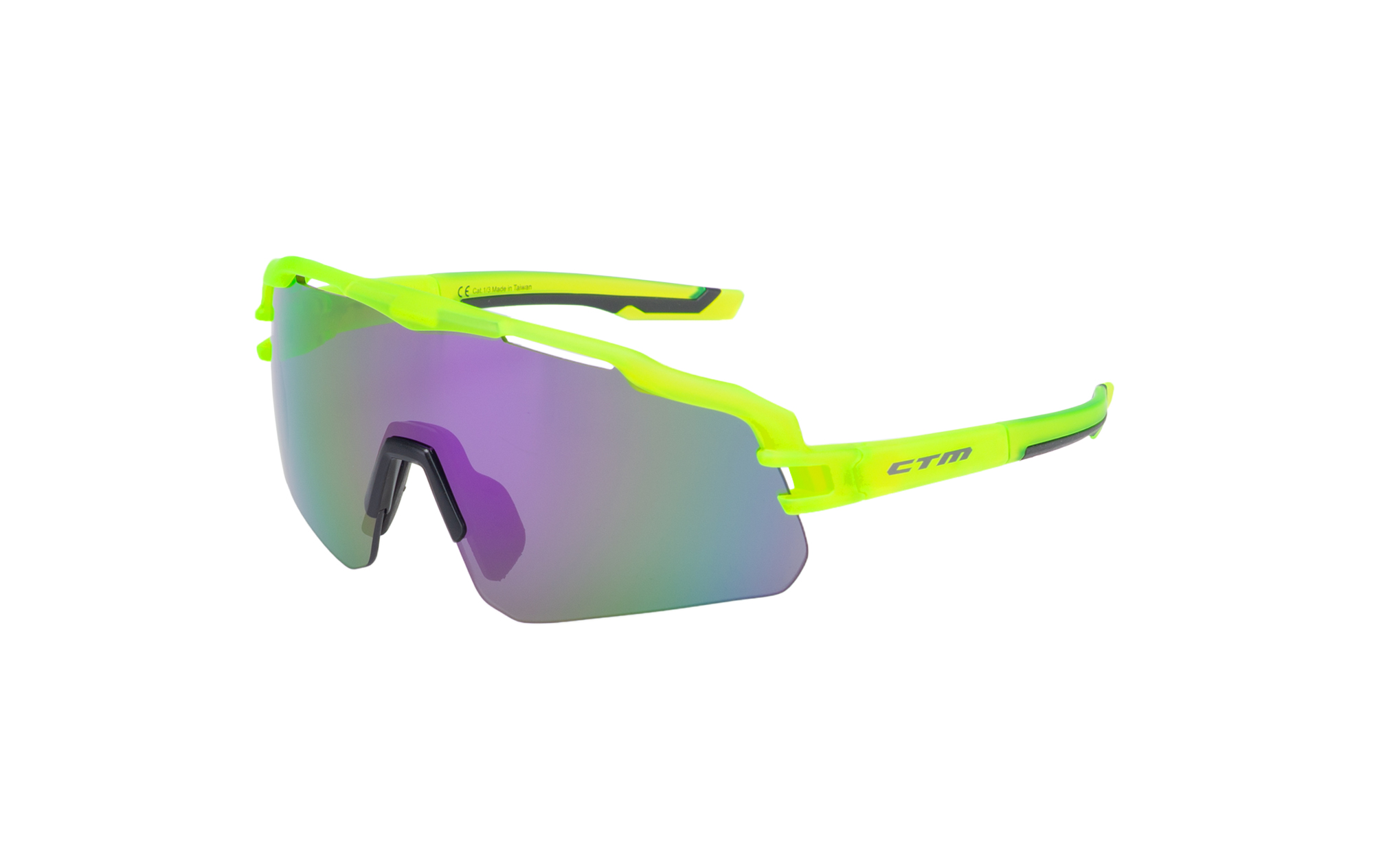 Okuliare CTM - SLID crystal limetková