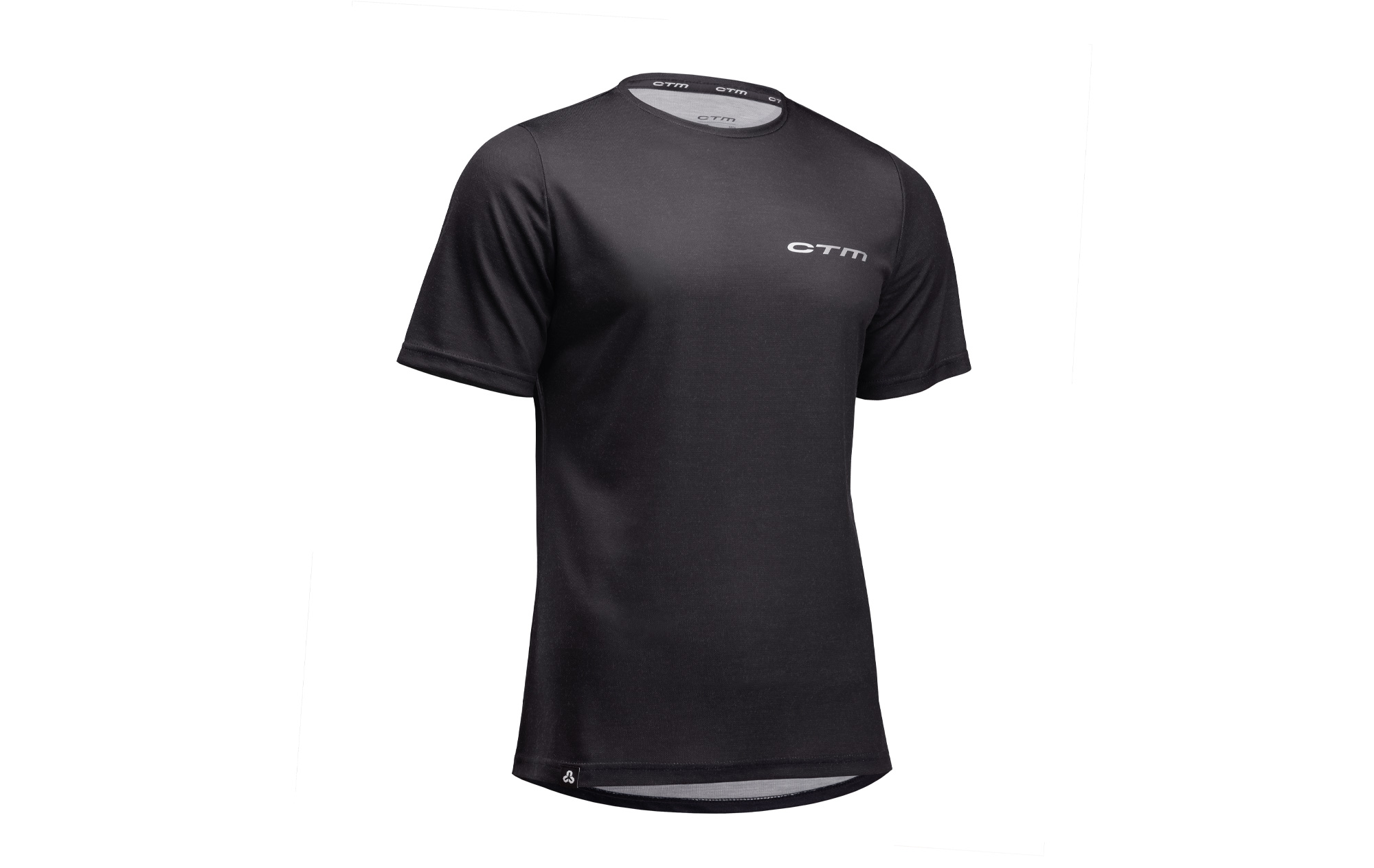 Technické tričko Vart, čierna, S