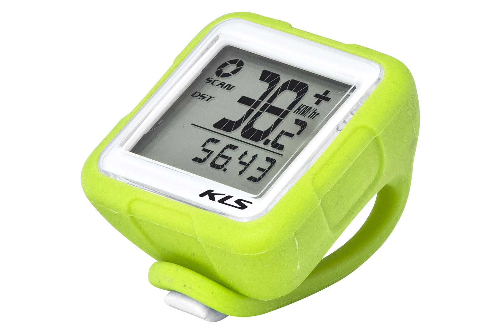 Cyklopočítač KLS REFLEX s bezdrôtovým systémom lime