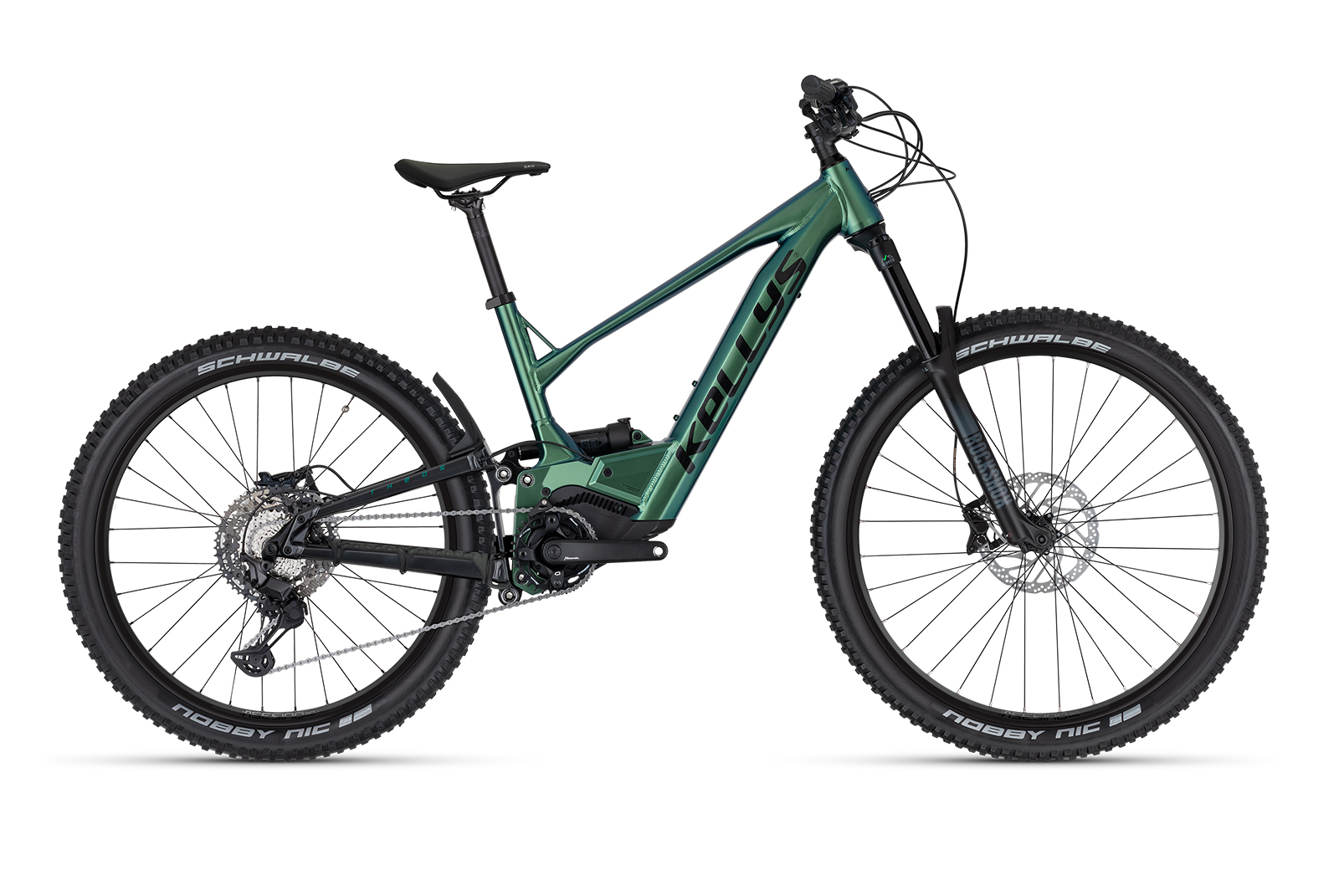 KELLYS Theos R50 LTD P Magic Green S 29"/27.5" 725Wh 2025 (155-170cm)
