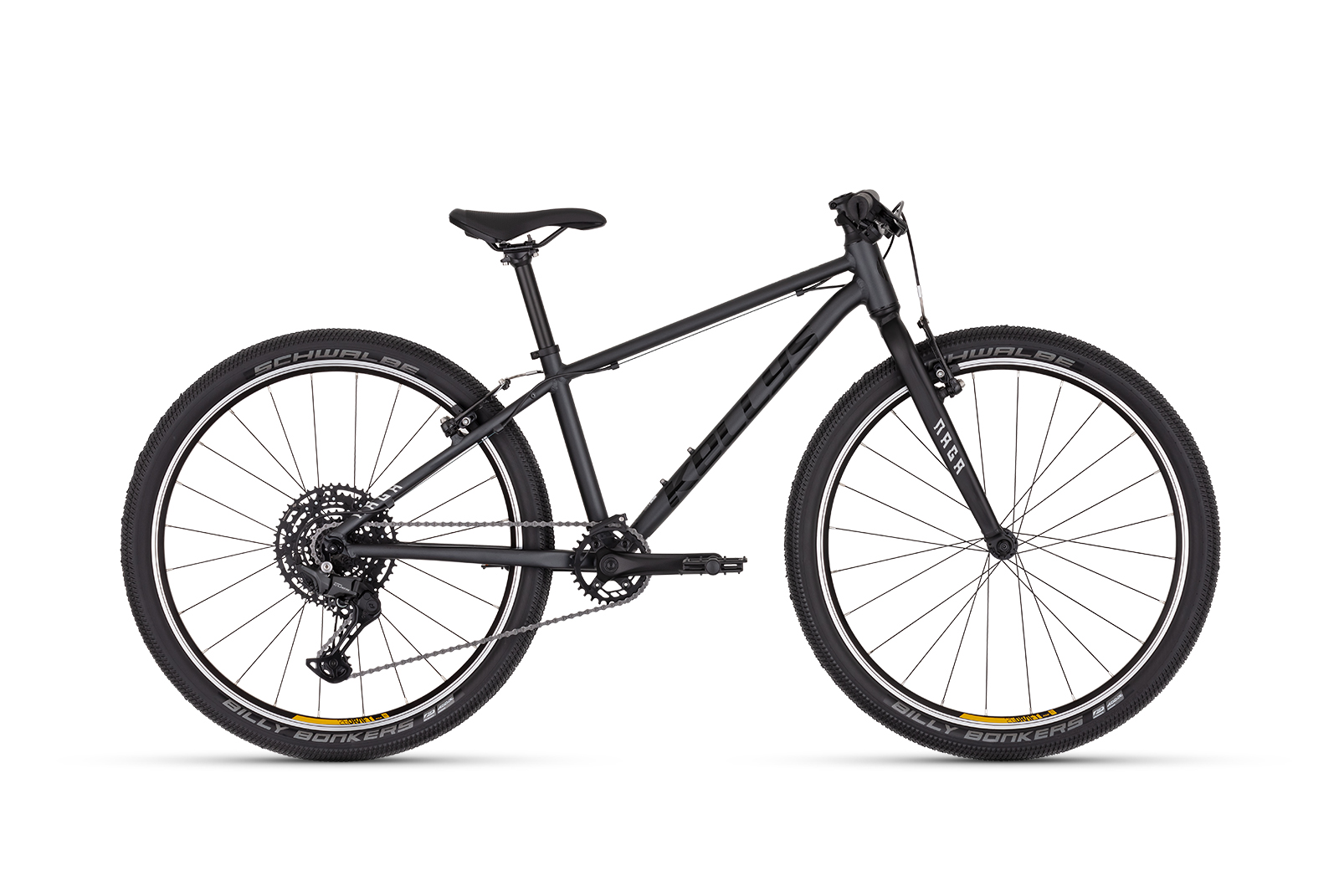 KELLYS Naga Air 90 Black 26" 2025 (135-150cm)