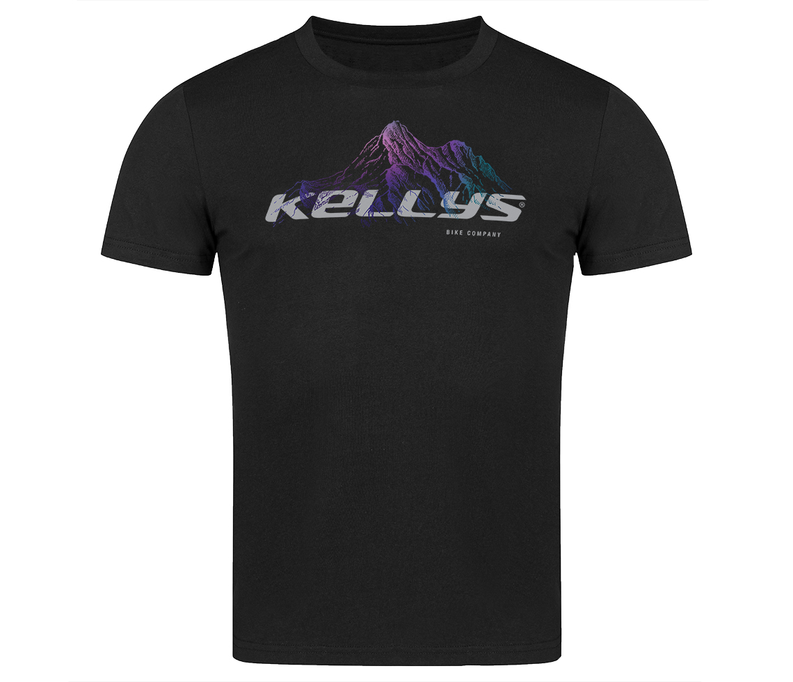 Tričko KELLYS PEAK krátky rukáv Black - XL