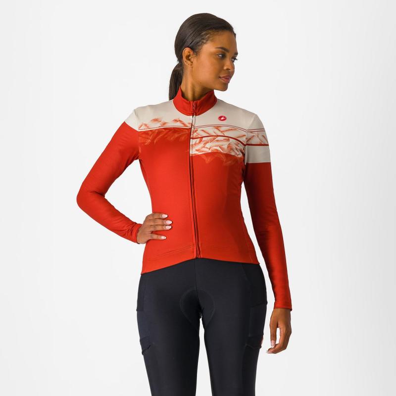 Castelli 24551 UNLIMITED W THERMAL 2 608 červený oker -S