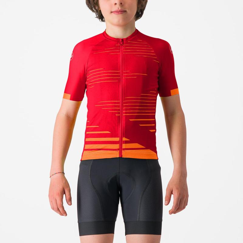 Castelli 24083 AERO KID 645 červená -10Y