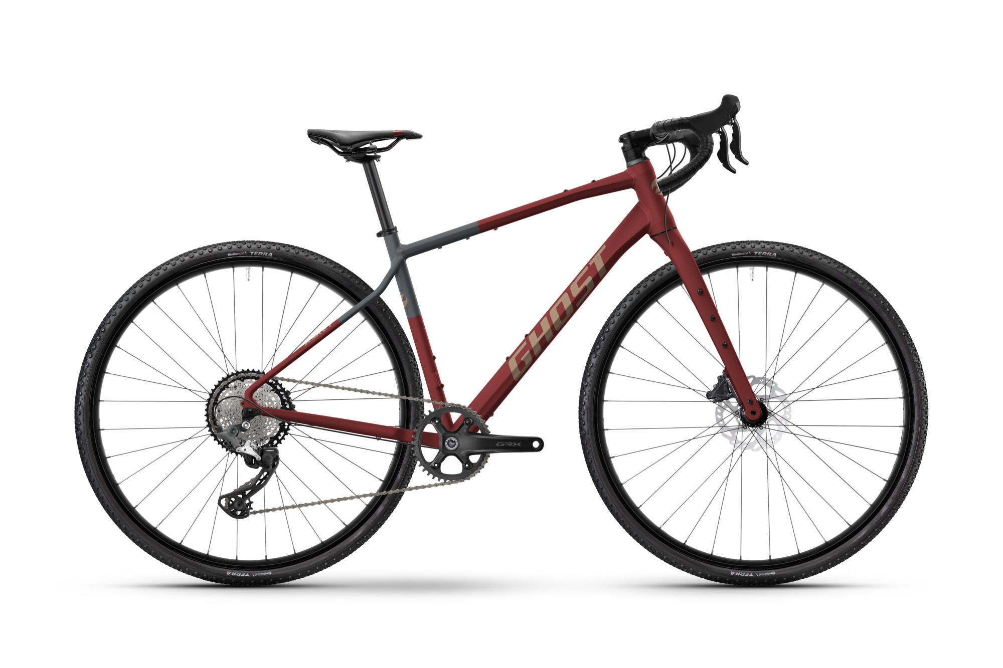 GHOST Asket Deep Crimson/Gunmetal Grey Matt - XL (186-196cm) 2026