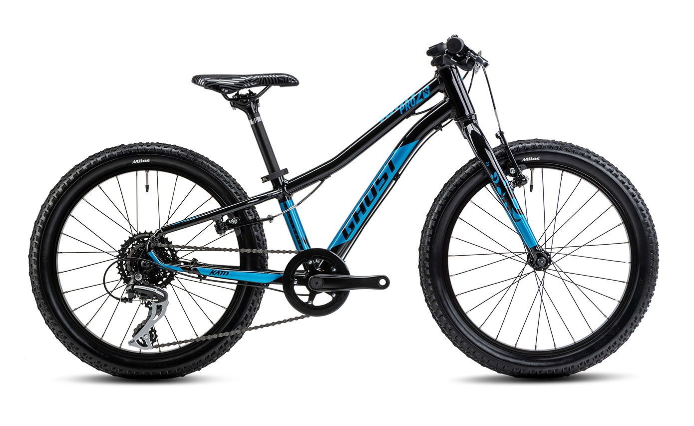 GHOST Kato 20 Pro Black/Ocean Blue (115-135cm) 2025