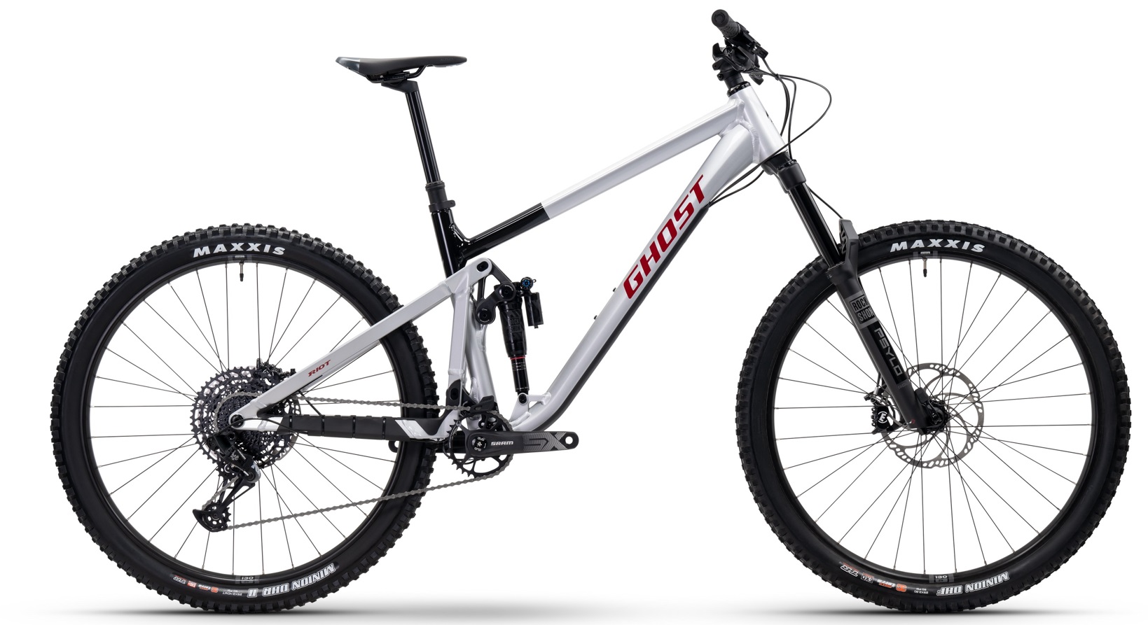 GHOST Riot AM Grey Misty/Black - XL 2025