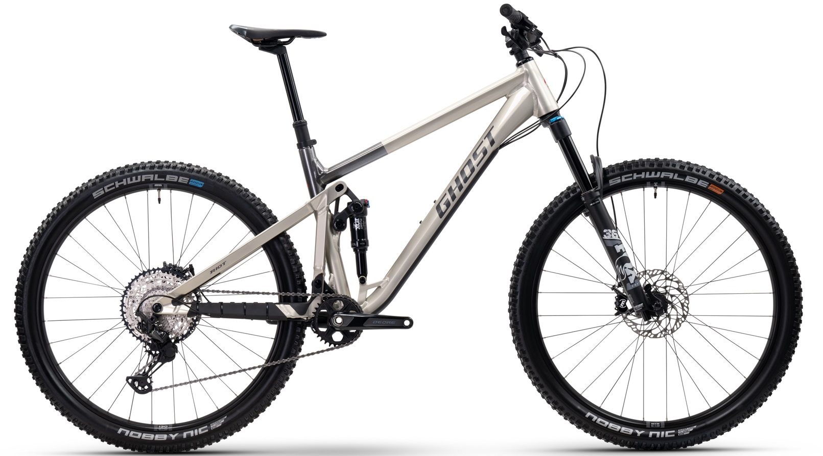 GHOST Riot Trail Universal Yellow Sand Storm/Black - L 2025