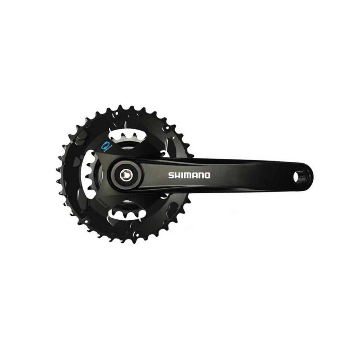 SHIMANO Stred Altus M315 175mm 36/22z. 7/8-k. čierny bez krytu na štvorhran