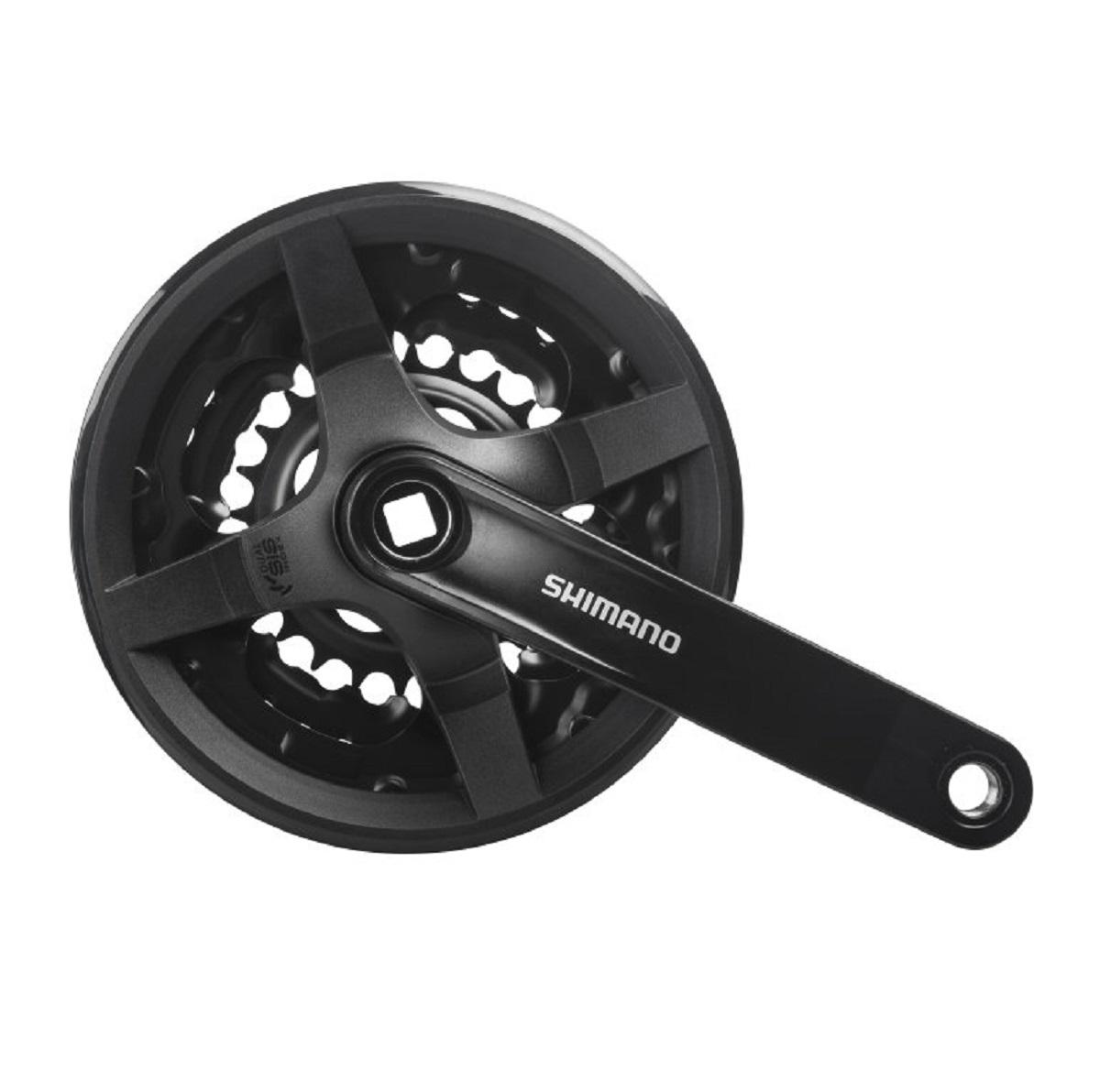 SHIMANO Stred FC-TY301 175mm 42/34/24z. 6/7/8-k. bez krytu