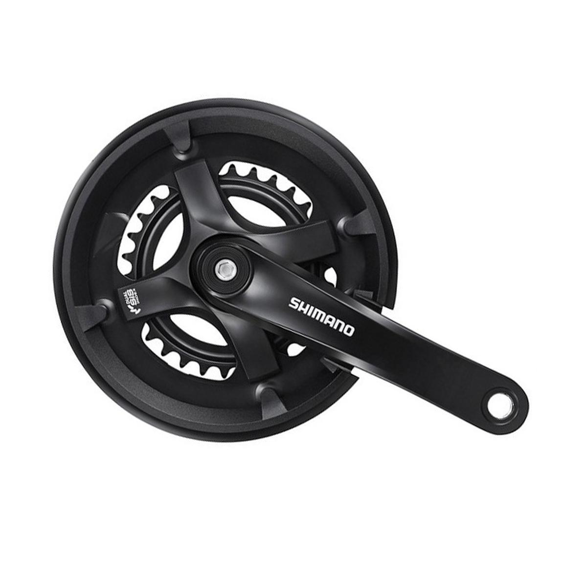 SHIMANO Stred TY501 175mm 46x30, 6/7/8-k. čierny s krytom
