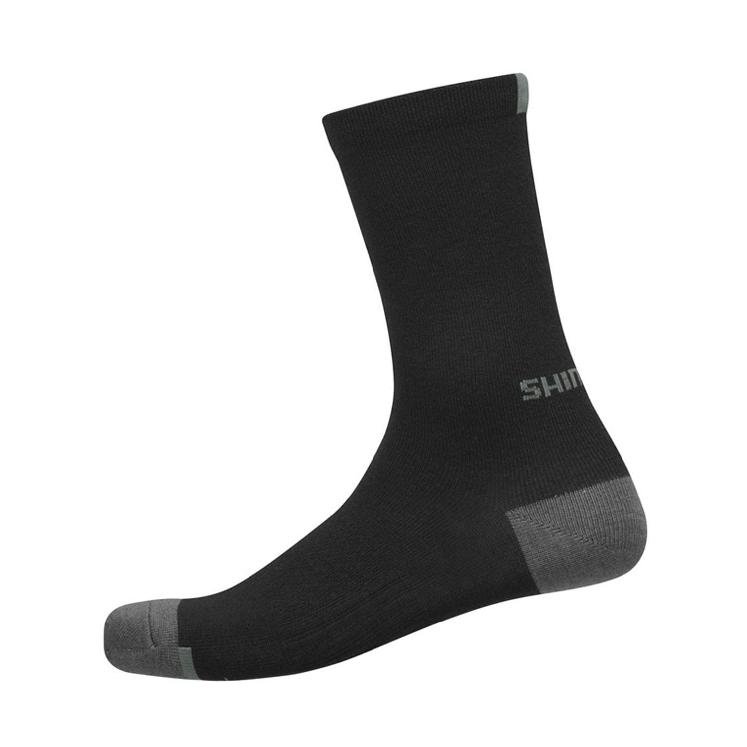 SHIMANO Ponožky PERFORMANCE WOOL čierne /Vel:L-XL (45-48)