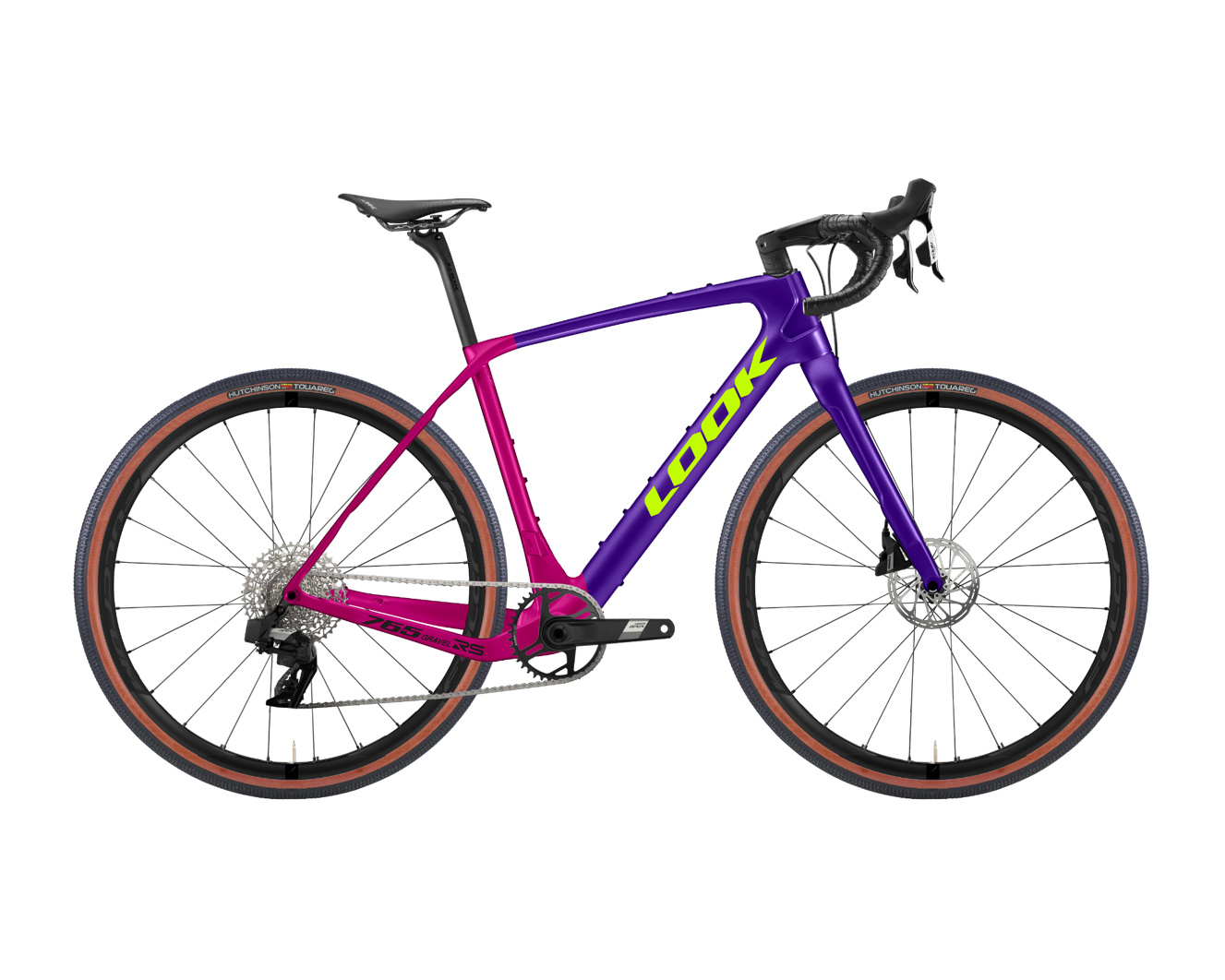 LOOK 765 Gravel RS Apex AXS 1x12 Purple Pink / Fulcrum Rapid Red 500 - XL (185-198cm) 2025