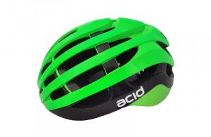 Cyklistick prilba ACID, S/M (54-58cm), green-black, shine