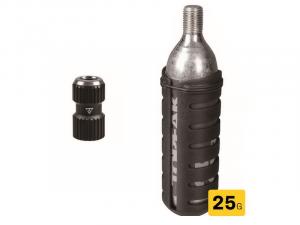 Mini-hustilka Topeak NANO AIRBOOSTER + 25g CO2 npl