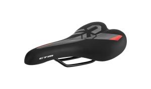 Sedlo CTM Twister, ierna/erven