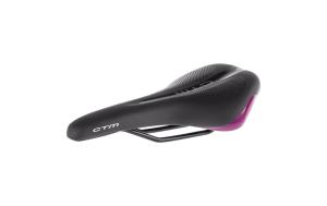 Sedlo CTM Charisma ierna/fuchsiov