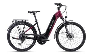 CTM METRIC Lady 1.0 - matn� �ierna / bordov� 18" (480) 2023