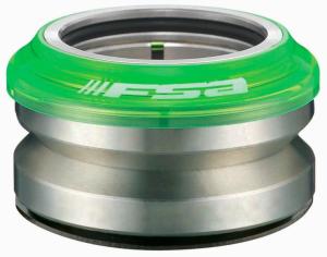 FSA hlavov zloenie IMPACT transparent green 15mm alloy 1-1/8-OD 44