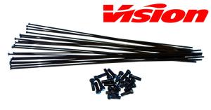 VISION sada drty + niple METRON81SL 231-242mm straightpull