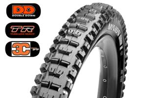 Maxxis pl᚝ Minion DHR II 29x2.40 WT DD TR 120TPI 3C Maxx Grip, kevlar