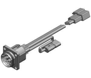 BMZ K1 kbel motor/batria Panasonic (611101)