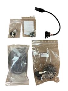 Drziak baterie BMZ V10 Panasonic+kabel+zamok AXA (611026-03)