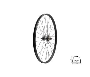 Zapleten koleso zadn KLS SEGADOR 25 SL DSC R, 27,5", black