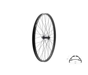 Zapleten koleso predn KLS ASESINO 30 DSC F, 27,5", black