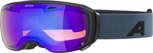 Lyiarske okuliare Alpina ESTETICA Q black-dirtblue matt/blue