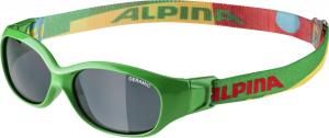 ALPINA Detsk okuliare SPORT FLEXXY KIDS zelen puzzle