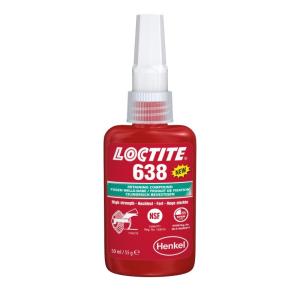 Isti skrutiek Loctite 638, 10 ml vysok pevnos