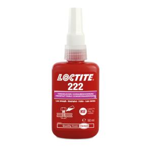 Isti skrutiek Loctite 222, 10 ml nzka pevnos