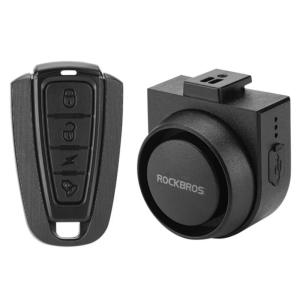 ROCKBROS Alarm a zvonek RockBros na bicykel 120 dB, IPX5, ierny