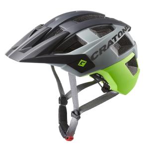 Prilba CRATONI ALLSET - black-lime matt 2020, S-M (54-58cm)