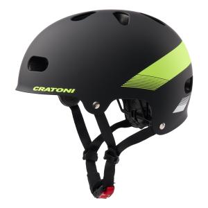 Detsk� Prilba CRATONI C-Mate JR. Black/Lime Matt - S/M (54-58cm) 2024