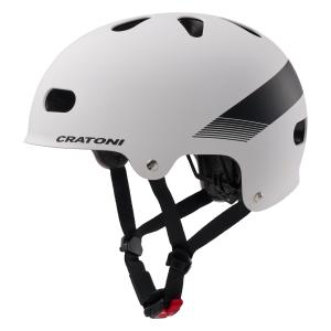 Detsk Prilba CRATONI C-Mate JR. White/Black Matt - S/M (54-58cm) 2024