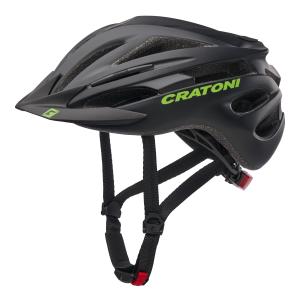 Detsk Prilba CRATONI Pacer JR. Black/Lime Matt - XS/S (50-55cm) 2024