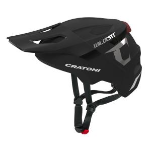 Detsk prilba CRATONI WildCat LED Black Matt - S/M (49-56cm) 2026