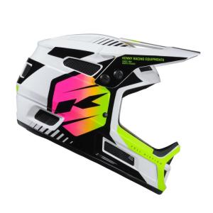 Fullface cyklistick� prilba KENNY 2003032 ELITE 26 97 Graphic+Neon -XXS