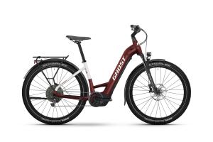 GHOST E-Teru Advanced EQ Low Carbon Red/Chilly White - S 2025