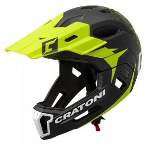 Prilba CRATONI C-MANIAC 2.0 MX - black-lime matt 2020, S-M (53-56cm)