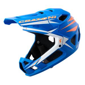 Prilba CRATONI Interceptor 2.0 Blue/neon Orange Matt - S/M (54-58cm) 2022