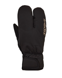 Silvini troch prstov rukavice Cerreto UA1906 black/cloud XL