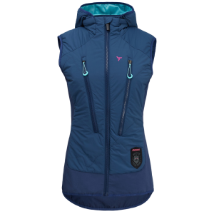 Silvini Dmska skialpov vesta Polara WJ2105 navy/turquoise XL