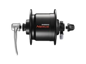 SHIMANO Nboj s dynamom DHC3000 6V/3W 32d. ierny na r.u.+ochrana proti preptiu SMDH10