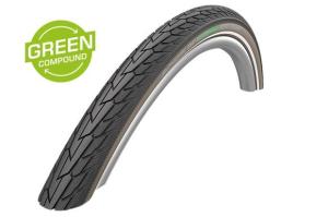 SCHWALBE Pl᚝ ROAD CRUISER 700x40C (42-622) 50TPI 705g hned bok reflex