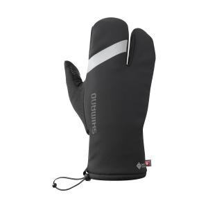 SHIMANO Rukavice WINDSTOPPER PRIMALOFT 2x2 ierne /Vel:M